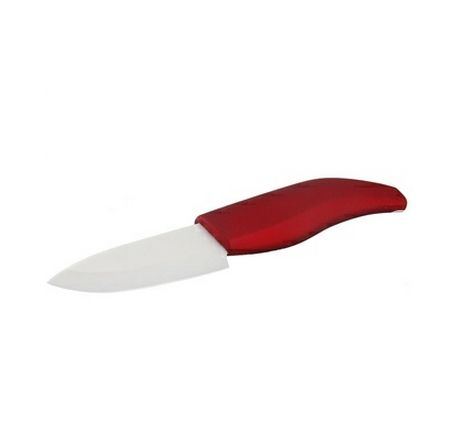 Faca de Cerâmica Sharp Lâmina de 7,5 cm (Cabo Vermelho)