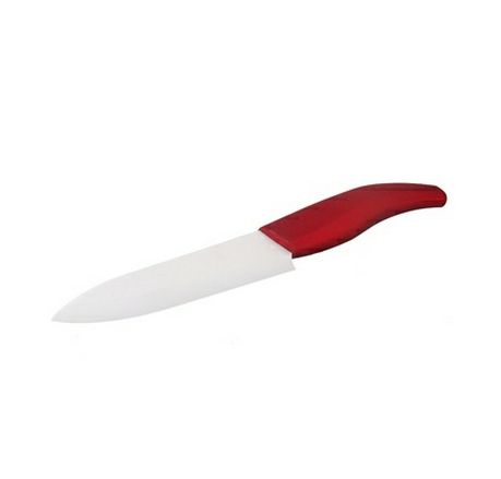 Faca de Cerâmica Sharp Lâmina de 12,5 cm (Cabo Vermelho)